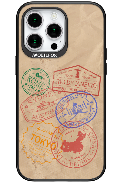Travel Stamps 2.0 - Apple iPhone 15 Pro Max