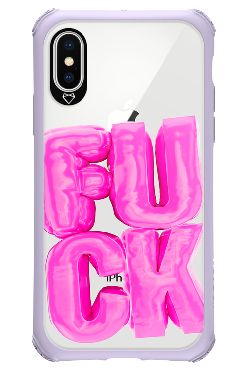 F*ck Transparent - Apple iPhone XS