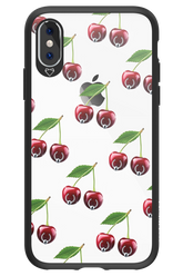 Spicy Cherries Transparent - Apple iPhone X