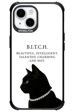 B. i. t. c. h. - Apple iPhone 15