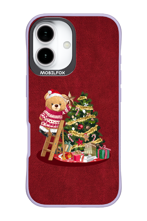 Christmas Bear (Burgundy) - Apple iPhone 17