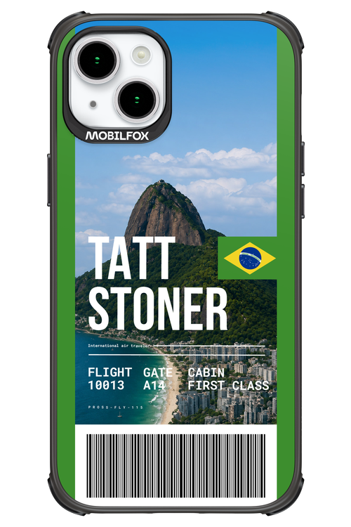 TATT STONER (fly ticket) 2.0 - Apple iPhone 15 Plus