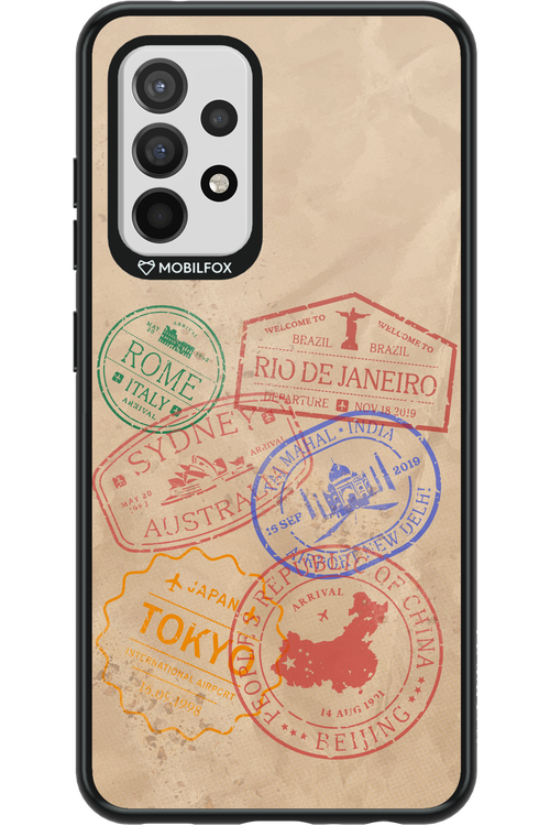 Travel Stamps 2.0 - Samsung Galaxy A52 / A52 5G / A52s