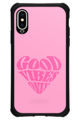 Good Vibes Heart - Apple iPhone X