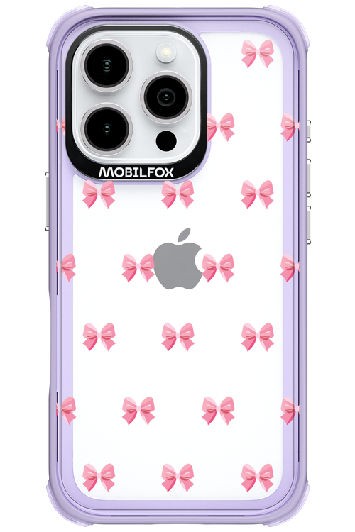 Pinky Bow - Apple iPhone 16 Pro