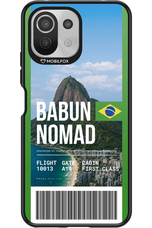 BABUN NOMAD (fly ticket) 2.0 - Xiaomi Mi 11 Lite (2021)