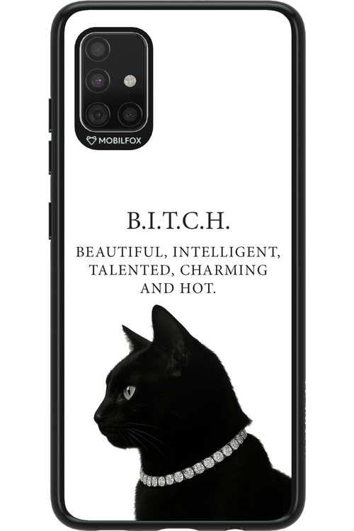 B. i. t. c. h. - Samsung Galaxy A51