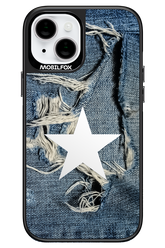 Star Denim Mirror - Apple iPhone 14