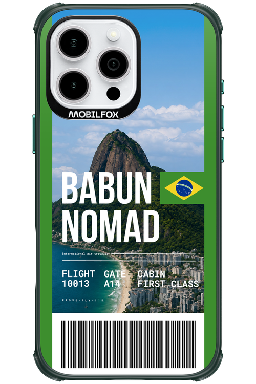 BABUN NOMAD (fly ticket) 2.0 - Apple iPhone 16 Pro Max