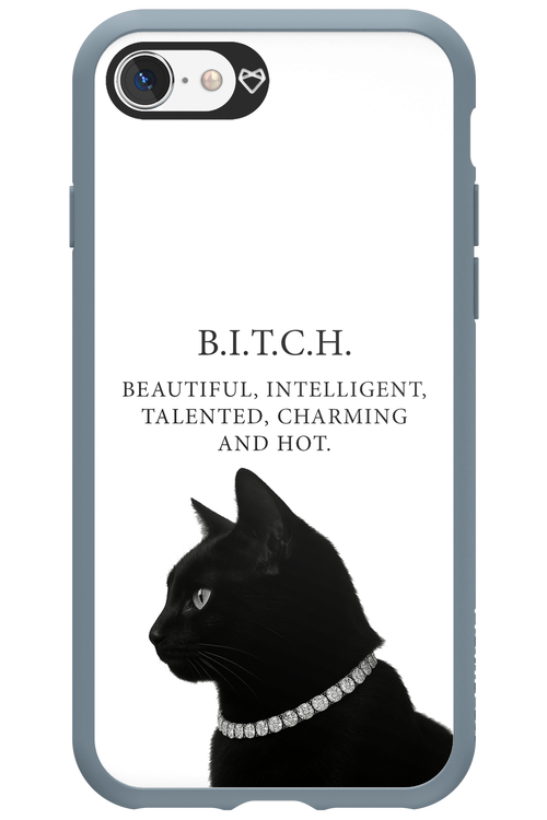 B. i. t. c. h. - Apple iPhone 8