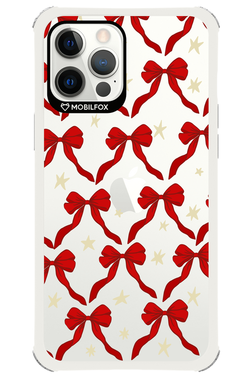 Bow & Stars (Transparent) - Apple iPhone 12 Pro Max