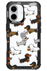 Scary Dachshund (Transparent) - Apple iPhone 16