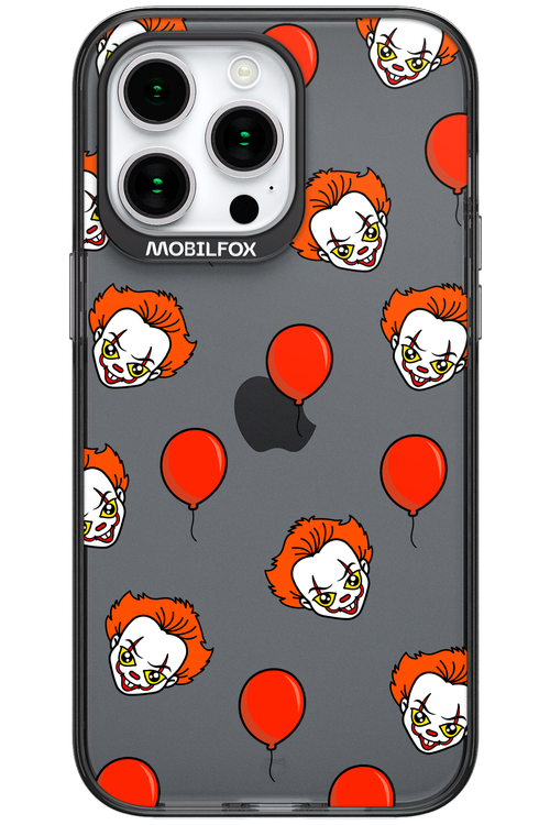 Mystery Clown (Transparent) - Apple iPhone 15 Pro Max