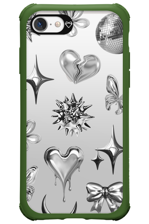 Silver Zone Transparent - Apple iPhone 7