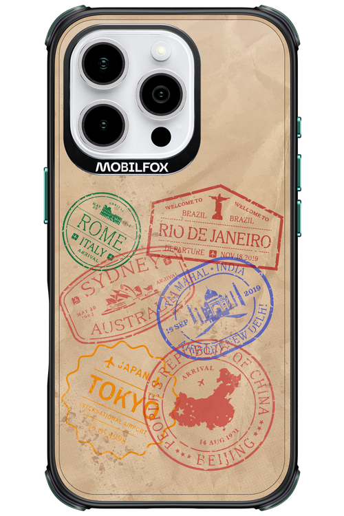 Travel Stamps 2.0 - Apple iPhone 16 Pro