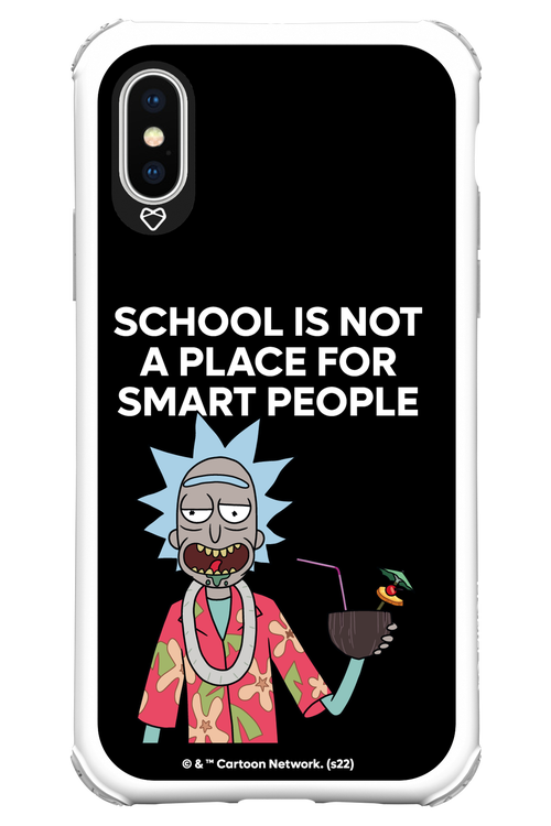 School is not for smart people - Apple iPhone X