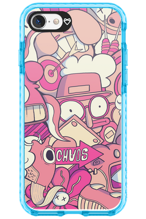 Coral Chaos - Apple iPhone SE 2020