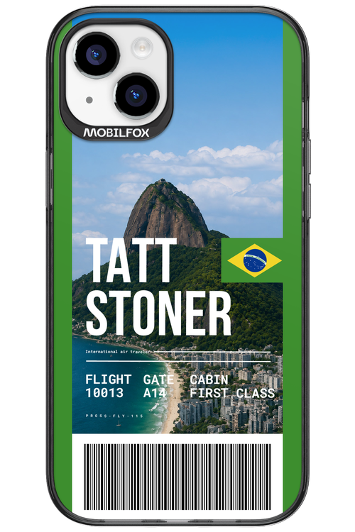 TATT STONER (fly ticket) 2.0 - Apple iPhone 15 Plus