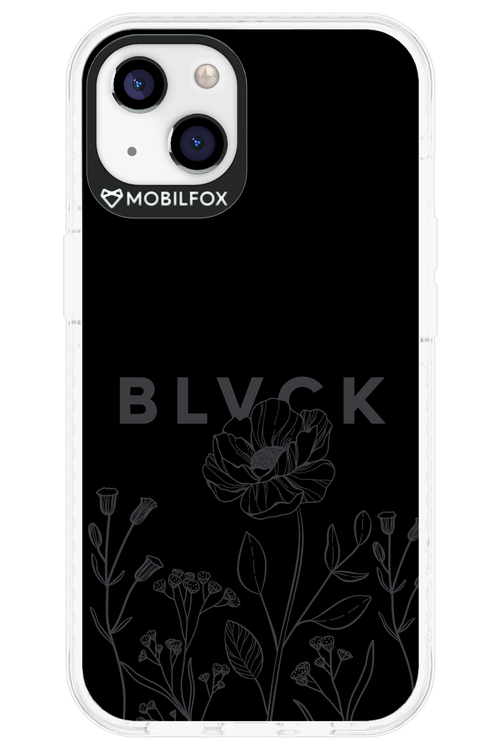 Black Flowers - Apple iPhone 13