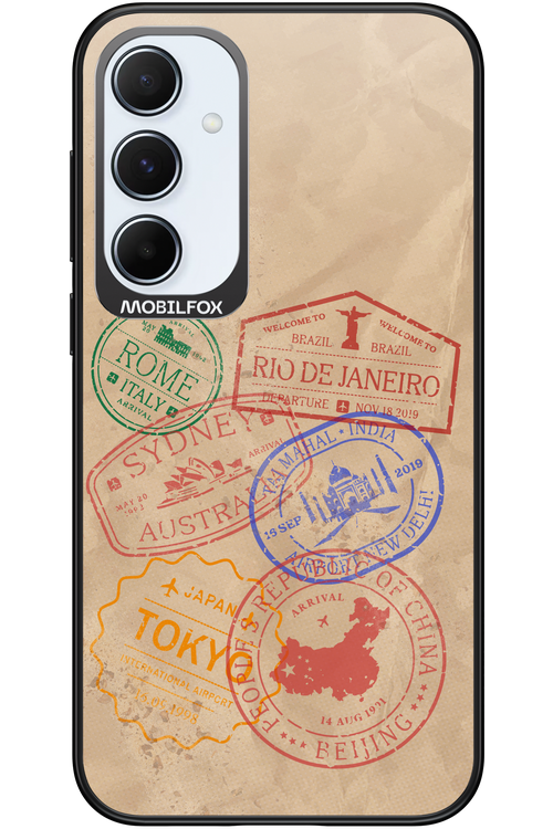 Travel Stamps 2.0 - Samsung Galaxy A55