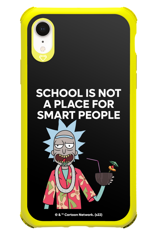 School is not for smart people - Apple iPhone XR