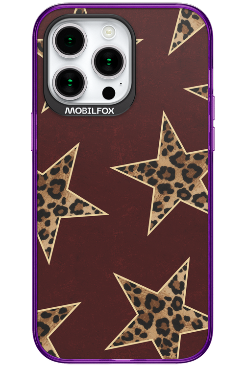 Wild Stars Burgundy - Apple iPhone 15 Pro Max