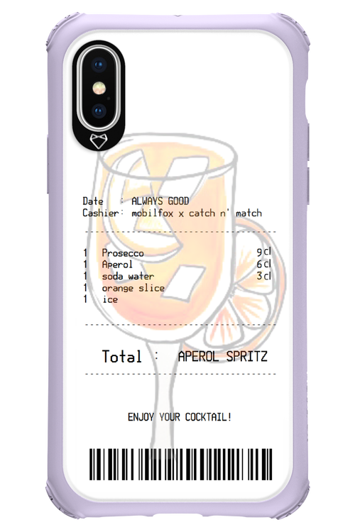 aperol spritz cocktail - Apple iPhone X