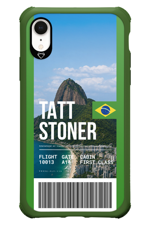TATT STONER (fly ticket) 2.0 - Apple iPhone XR
