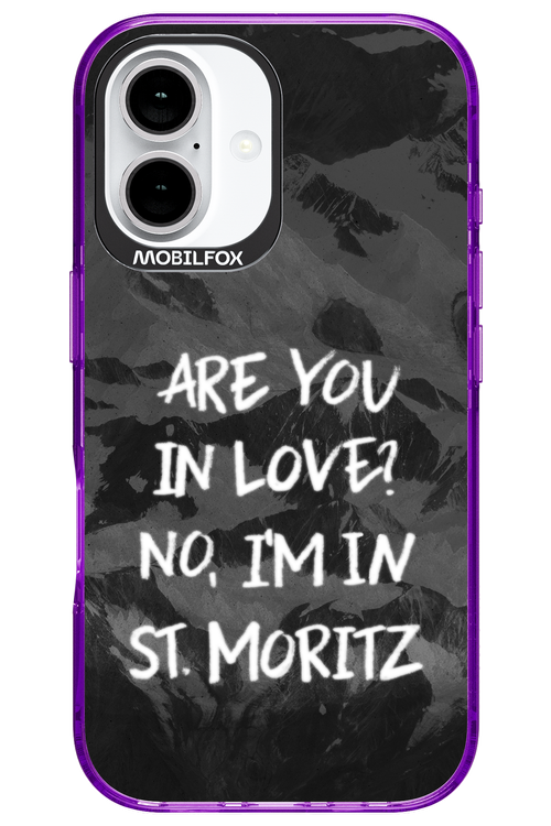 I'm in St. Moritz - Apple iPhone 16