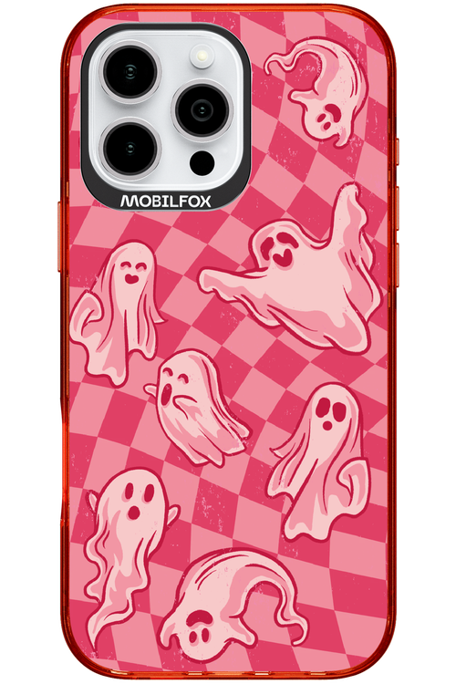 Strawberry Ghosts - Apple iPhone 16 Pro Max
