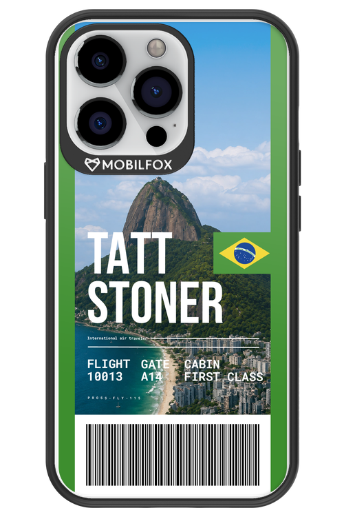 TATT STONER (fly ticket) 2.0 - Apple iPhone 13 Pro
