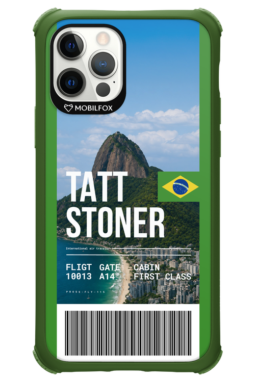 TATT STONER (fly ticket) 2.0 - Apple iPhone 12 Pro