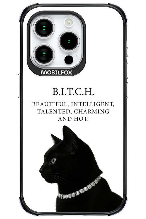 B. i. t. c. h. - Apple iPhone 15 Pro