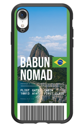 BABUN NOMAD (fly ticket) 2.0 - Apple iPhone XR