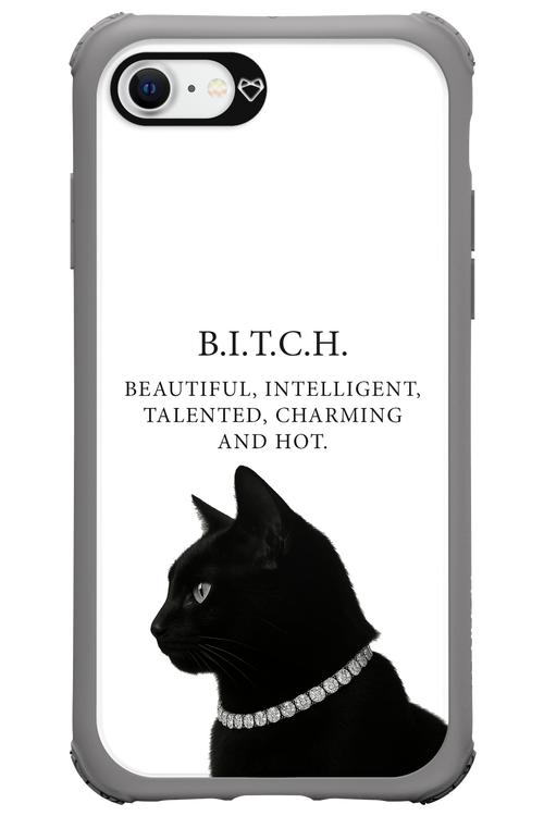 B. i. t. c. h. - Apple iPhone 8