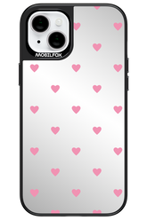 Mini Hearts Mirror - Apple iPhone 15 Plus