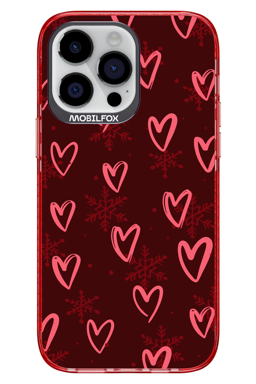 Christmas Hearts - Apple iPhone 14 Pro Max