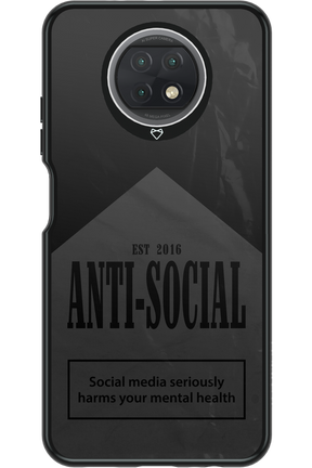 ANTI-SOCIAL (BLVCK) 2.0 - Xiaomi Redmi Note 9T 5G