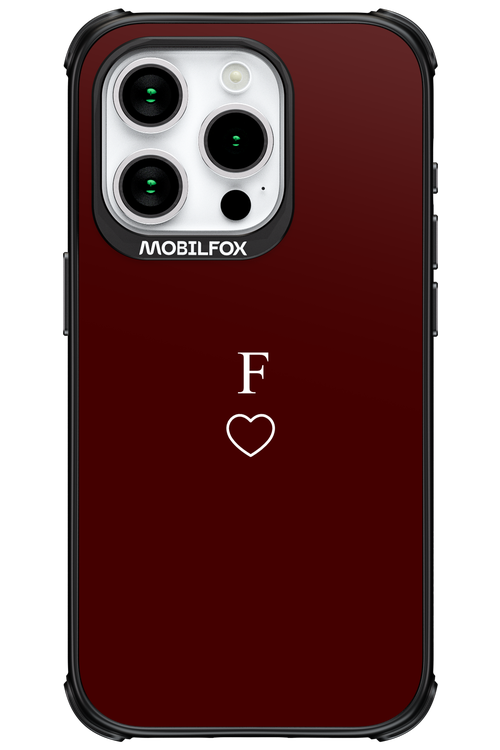 F Burgundia 2.0 - Apple iPhone 15 Pro