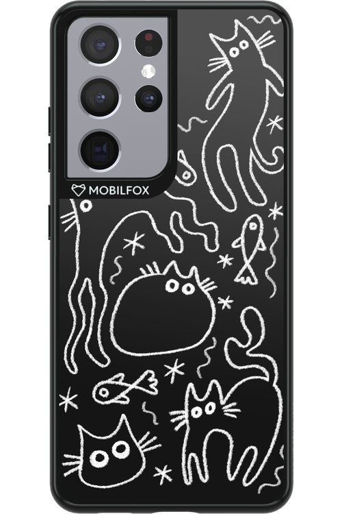 CHALK_CATS - Samsung Galaxy S21 Ultra