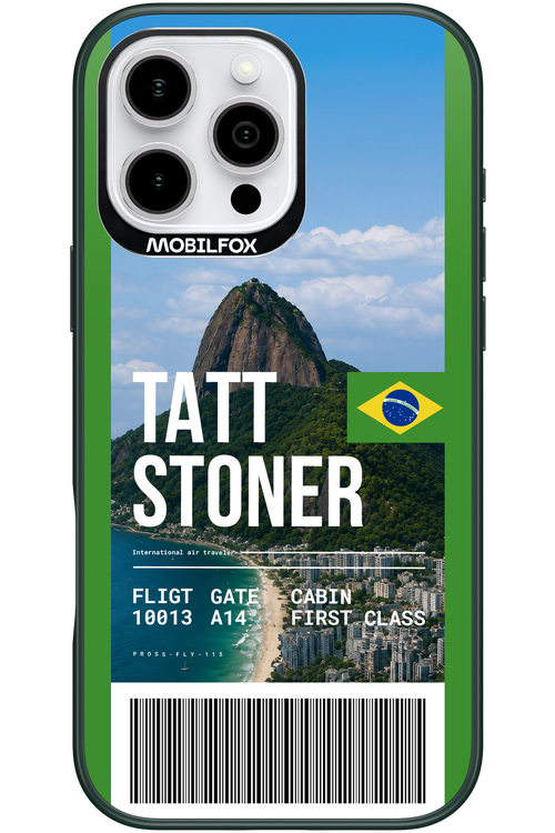 TATT STONER (fly ticket) 2.0 - Apple iPhone 16 Pro Max