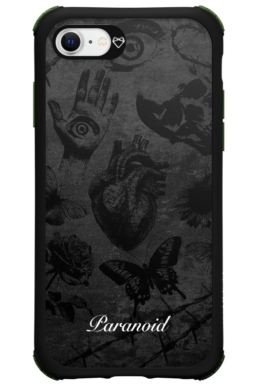 Paranoid (Black) - Apple iPhone SE 2022