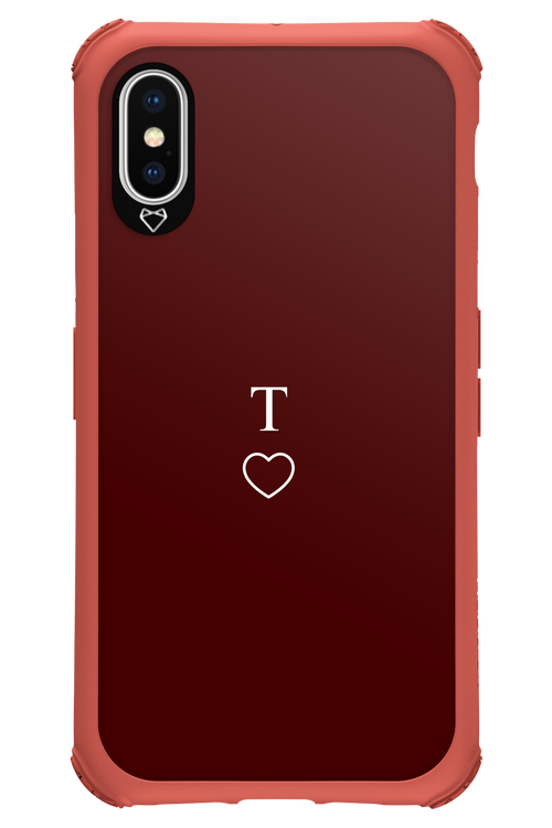 T Burgundia 2.0 - Apple iPhone X