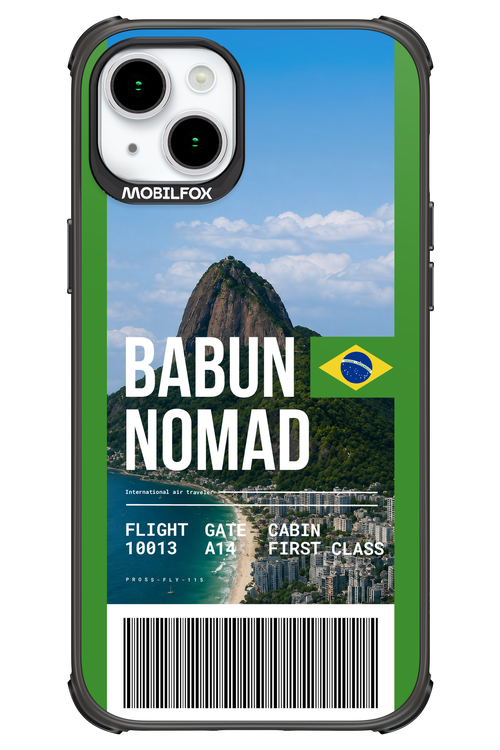 BABUN NOMAD (fly ticket) 2.0 - Apple iPhone 15 Plus