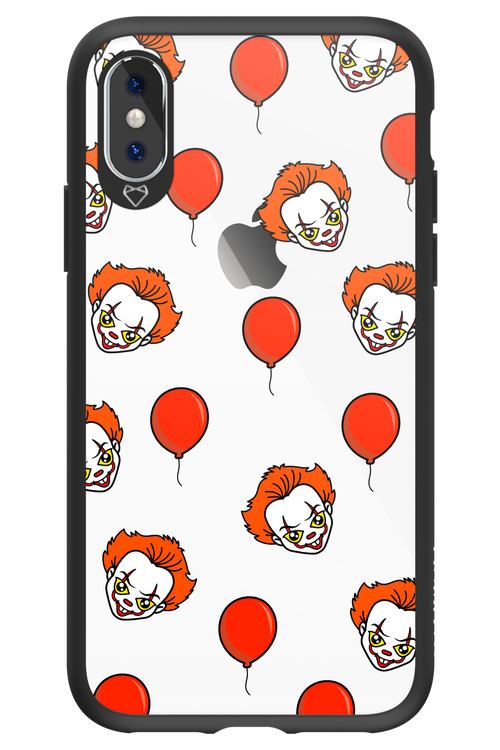 Mystery Clown (Transparent) - Apple iPhone X