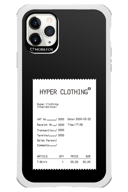 HYPER RECEIPT - Apple iPhone 11 Pro Max