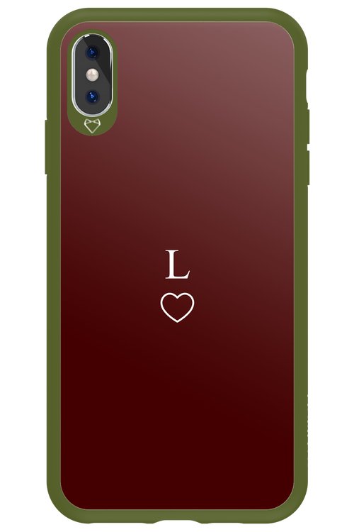 L Burgundia 2.0 - Apple iPhone XS Max