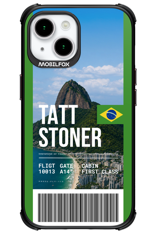 TATT STONER (fly ticket) 2.0 - Apple iPhone 15