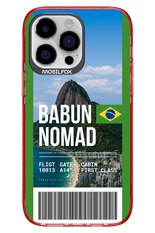 BABUN NOMAD (fly ticket) 2.0 - Apple iPhone 14 Pro Max