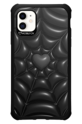 Black Spider Heart - Apple iPhone 11